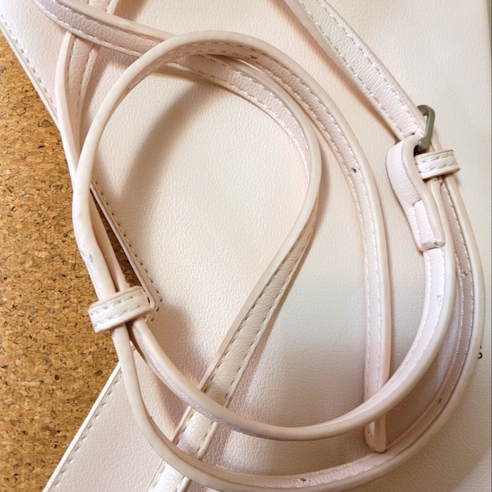 Pixie Mood Pink Vegan & Cork Crossbody Bag - Picture 12 of 12
